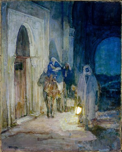 Flight into Egypt by Henry Ossawa Tanner